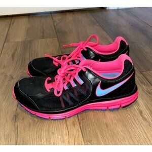 Nike Womens Black & Pink Running Shoes Size 8